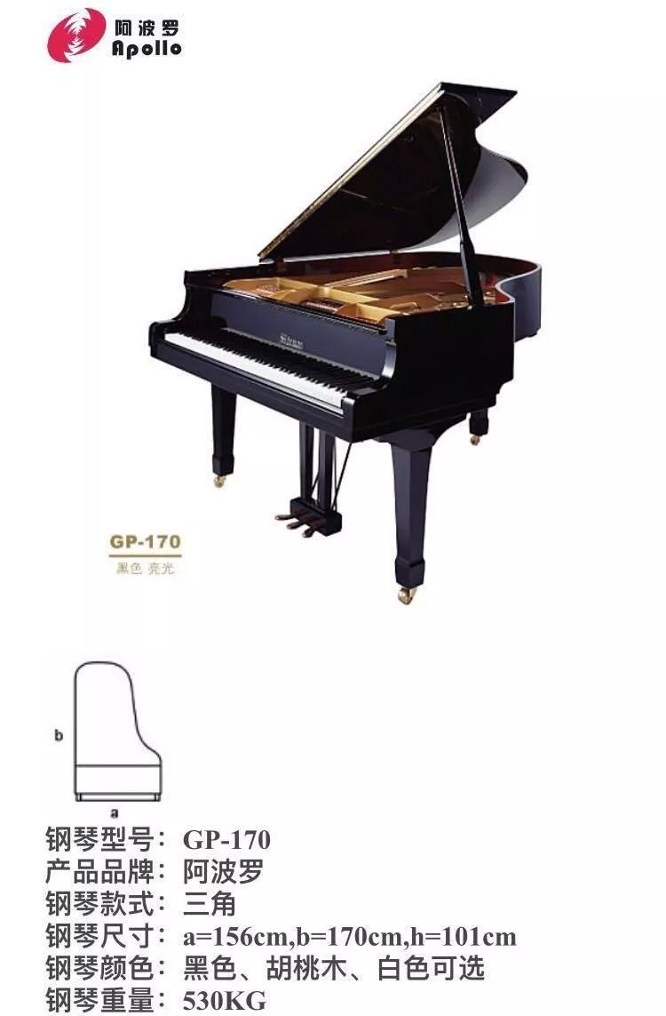 阿波罗GP-170钢琴